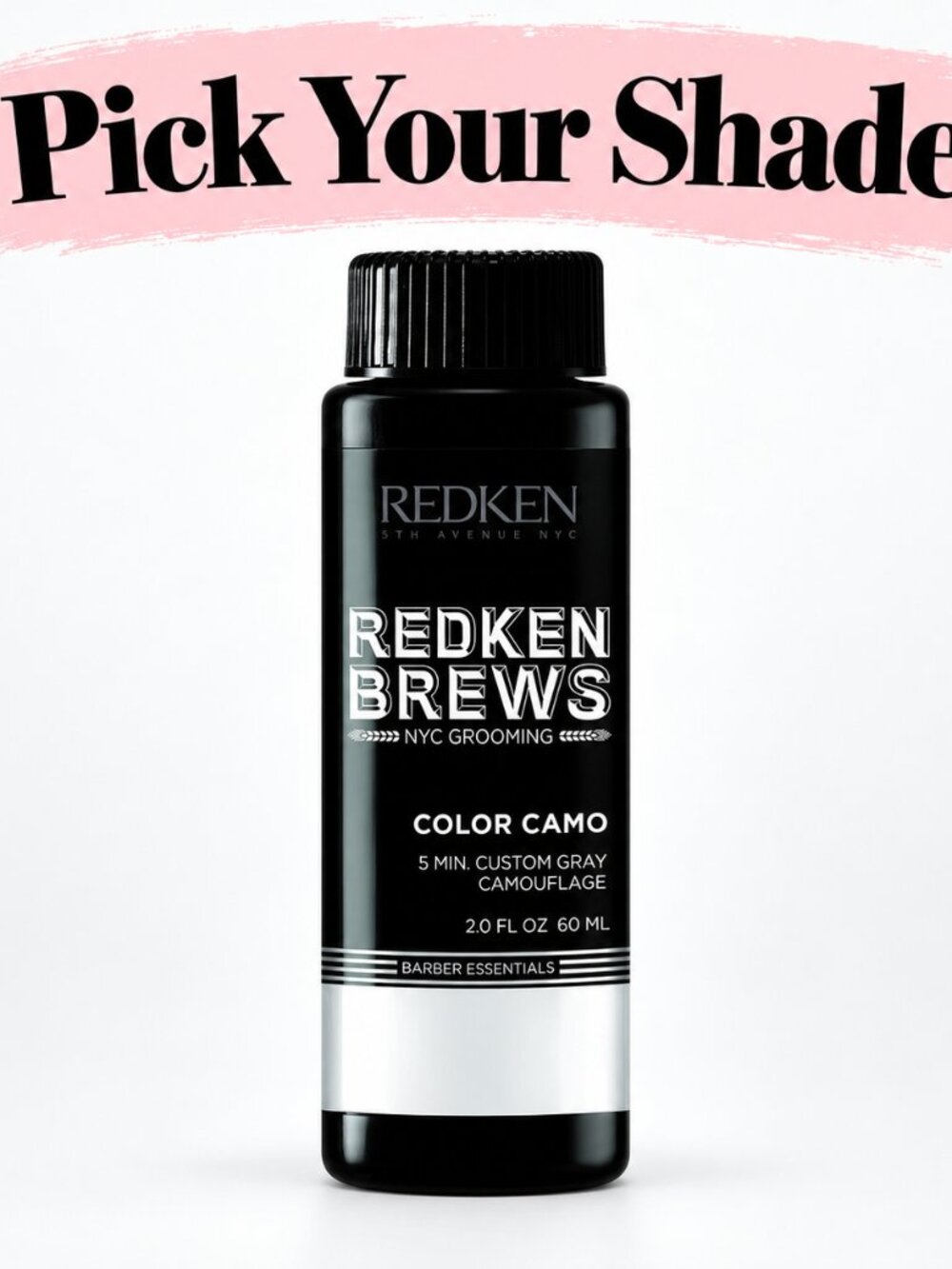 Redken Brews Color Camo 5-Minute Gray Blending Hair Color 2 oz – Pick Your Shade